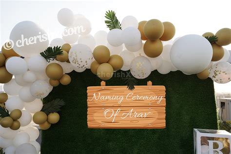 A Jungle Safari Theme Annaprashan Decor For Your Babys Naming Ceremony