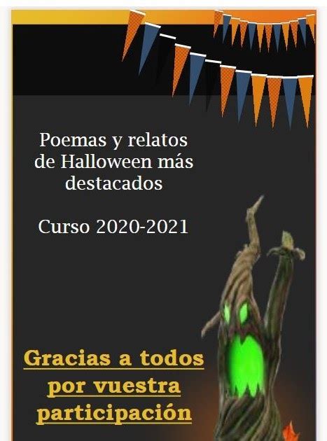 LEER PARA PENSAR ESCRIBIR PARA CREAR GANADORES POEMAS DE HALLOWEEN