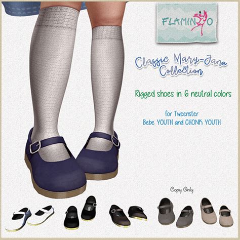 Second Life Marketplace F}classic Mary Janes Tweenster