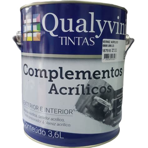 Verniz Acrilico Base Agua Qualyvinil L Shopee Brasil