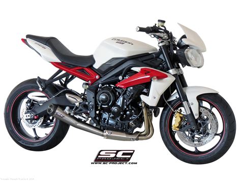 Conic Exhaust By SC Project Triumph Street Triple R 2014 T13 21A