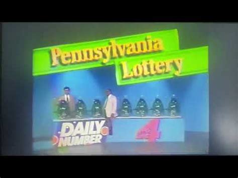 Pennsylvania Lottery Drawing September Youtube