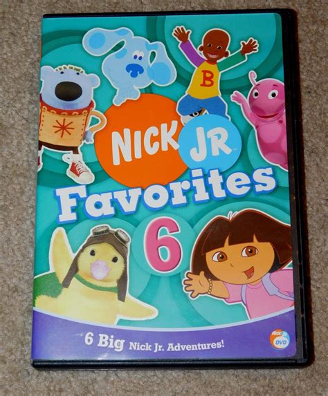 Nick Jr Favorites Vol Dvd Blues Clues Grelly Usa