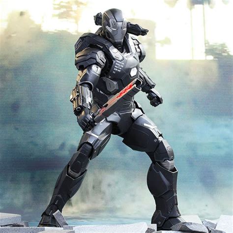 Toyhaven Hot Toys MMS344D15 Captain America Civil War 1 6 War Machine Mark III Collectible
