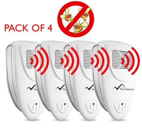 Ultrasonic Fruit Flies Repellent PACK of 4 - Get Rid Of Fruit Flies In ...