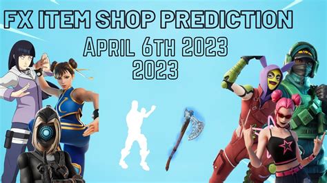 April Th Fortnite Item Shop Prediction Fortnite Leaked Item Shop