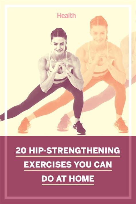 20 Hip-strengthening Exercises You Can Do at Home | Hip strengthening ...