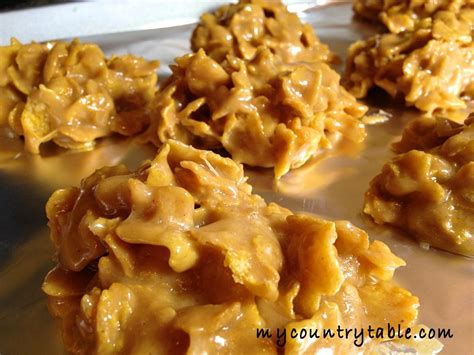 Corn Flake Peanut Butter Chews My Country Table