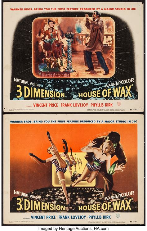 cast house of wax 1953 1
