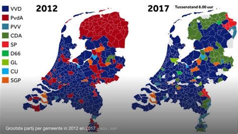 Dutch Election 2017 Great Wave Dutch Maps Artwork Work Of Art