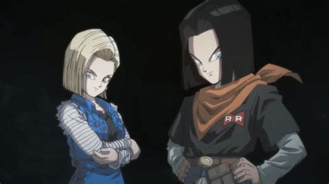 วอลเปเปอร์ ลูกแก้วมังกร Dragon Ball Super Super Hero Android 17 Android 18 1920x1078