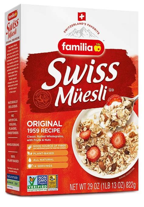 Familia Swiss Muesli Cereal Original Recipe 29 Ounce Box 29 Ounce