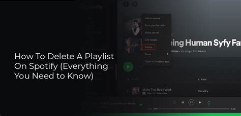 How To Delete A Playlist On Spotify Everything You Need To Know