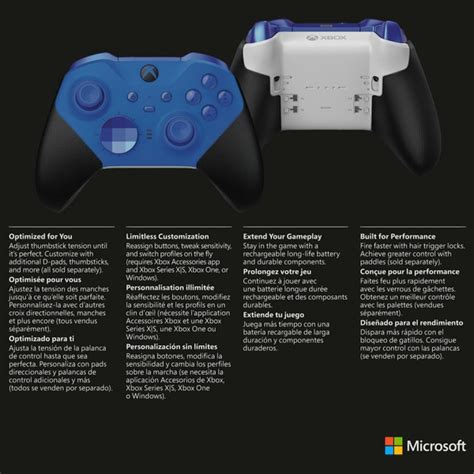 Xbox Elite Wireless Controller Series 2 Core | Blue | Smyths Toys Ireland