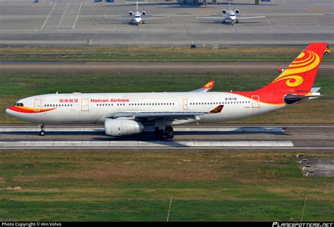 B 6116 Hainan Airlines Airbus A330 243 Photo By Hin Volvo ID 573015