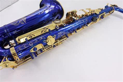 2021 Alto Saxophone E Flat Blue Color Jas 804 Jody Blues Brand High