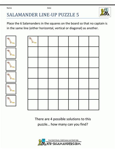 Printable Puzzle For 5 Year Old - Printable Crossword Puzzles