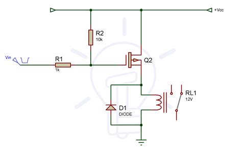 Npn Relay Switch Circuit