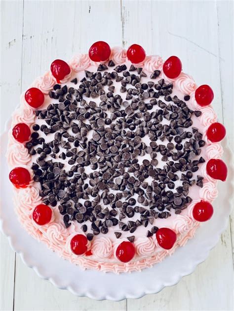 Cherry Chocolate Chip Cake Eva Bakes