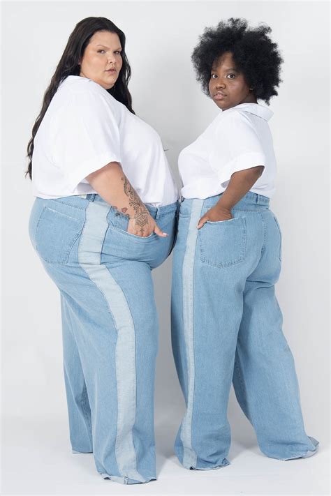 Cal A Jeans Wide Leg Plus Size Modaliss