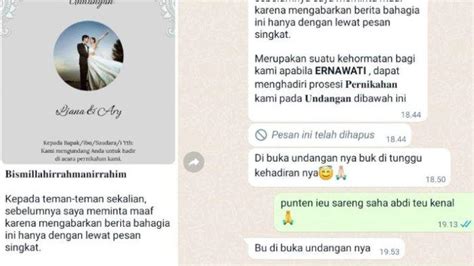 Viral Penipuan Modus Link Undangan Pernikahan Via Whatsapp Bisa Kuras