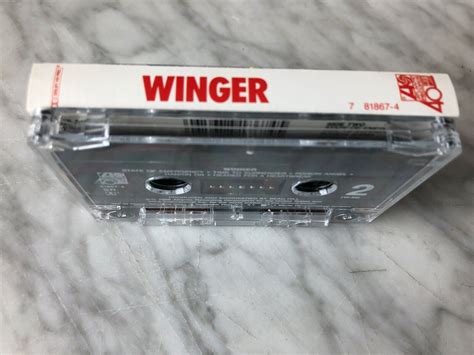 Winger Self Titled Cassette Tape 1988 Atlantic 7 81867 4 Hair Metal