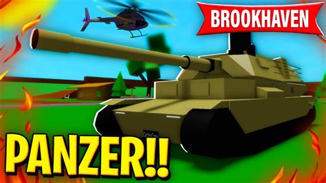 Neues Panzer Milit R Update In Brookhaven Secrets Roblox