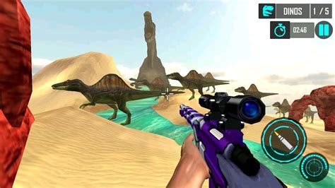 Real Dino Hunting Gun Games Android Gameplay Youtube