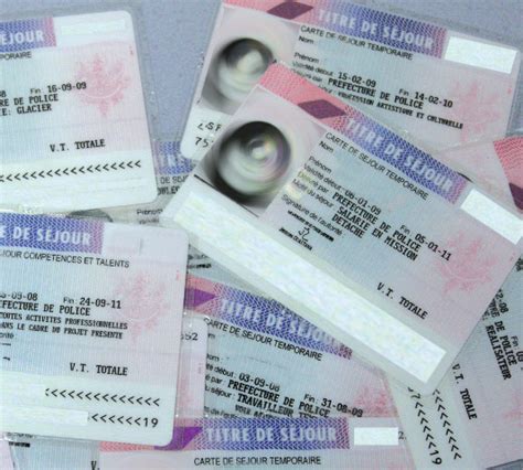 Cartes De S Jour Images Immigration Direction G N Rale Des