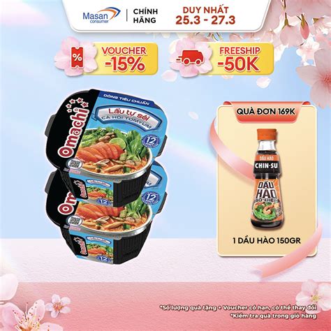 Combo Of Omachi Self Boiling Hot Pot With Tomyum Salmon G Shopee Malaysia