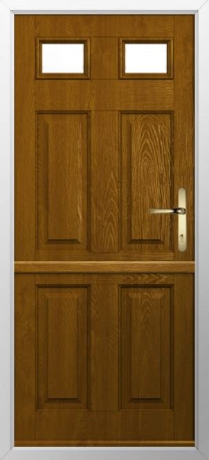 Solidor Tenby 2 Timber Composite Door In Oak