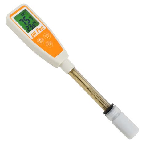 PH869-2 Pen type 12cm Probe pH Temperature Digital Meter 14.00 pH Pool ...