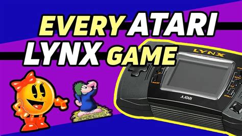 Atari Lynx Library Trying All