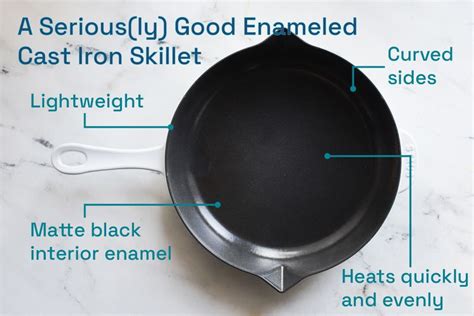 The 3 Best Enameled Cast Iron Skillets, Tested & Reviewed