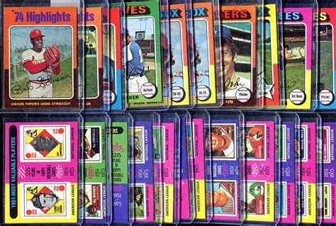 Lot Detail Topps Lot Of Nicer Condition Cards Exmt To Nrmt