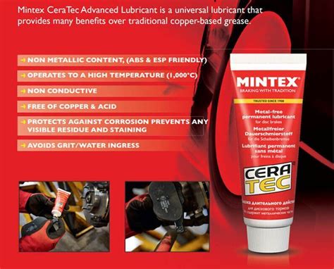 Fits Fiat Panda Brake Pads Front Mintex Free Cera Tec Lubricant 01 86