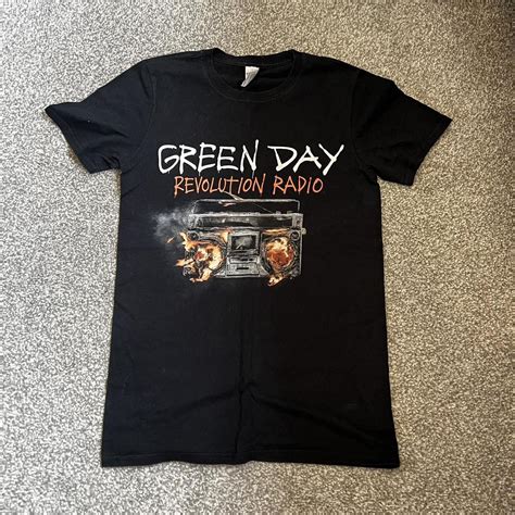 Green Day Revolution Radio Tour T Shirt Size Depop