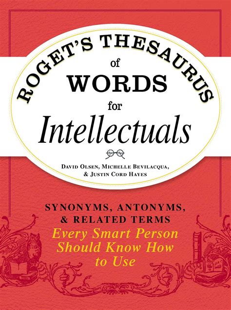 Amazon.com: Roget's Thesaurus of Words for Intellectuals: Synonyms