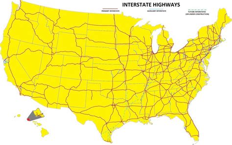 Future Interstate Highways Map