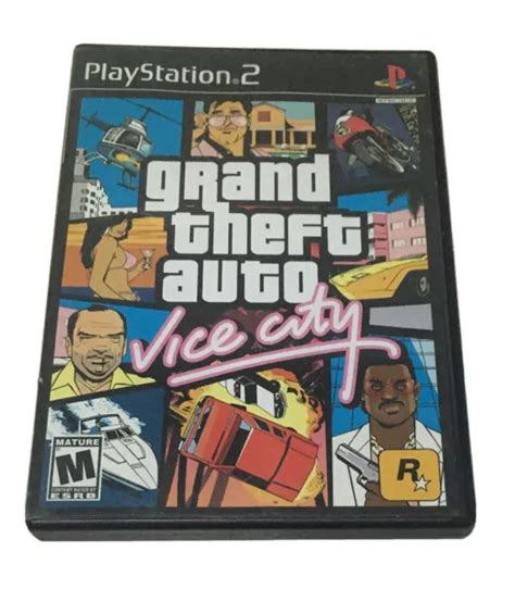 Grand Theft Auto Vice City Sony Playstation Ps No Manual No