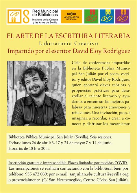 El Arte De La Escritura Literaria Laboratorio Creativo Impartido En