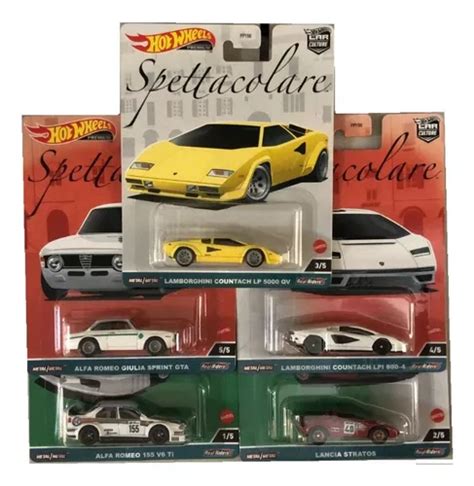 Hot Wheels Serie Spettacolare Autos Premium Car Culture Env O Gratis