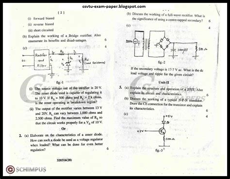 CSVTU EXAM PAPERS CIVIL 3RD SEM ELECTRONICS INSTRUMENTATION APR MAY 2007