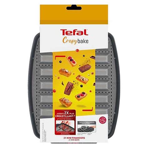 Moule A Mini 21 Financiers Tefal Crispy Bake En Silicone Orca