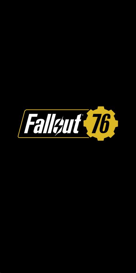 1920x1080px, 1080P free download | Fallout 76 logo, logo, black ...