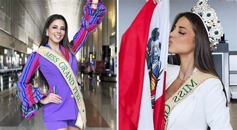 Luciana Fuster llegó a Vietnam para el Miss Grand Internacional 2023