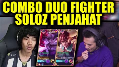 Combo Duo Fighter Soloz Penjahat Youtube