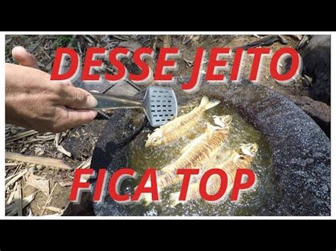 COMO FAZER PIAU FRITO NO DISCO DE ARADO NA BEIRA DO RIO PESCARIA DE