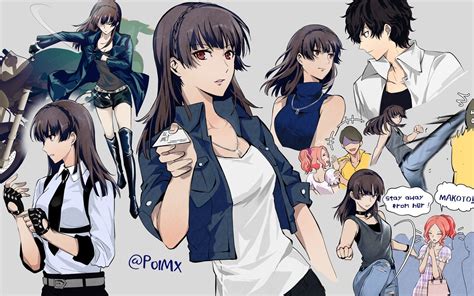 Future Makoto By Poimx Rpersona5