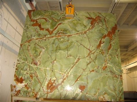 Cm Multi Green Onyx Polished Finish Onyx Slab